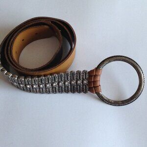 Antoniazzi Firenze Genuine Leather Belt Men's Women's Accessories Made in Italy